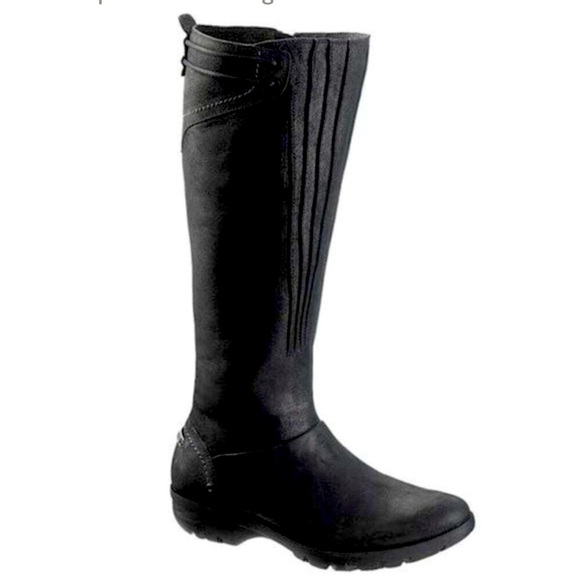 Merrell Vera Peak Black Leather Boots | Color: Black | Size: 6.5 - Picture 1 of 13